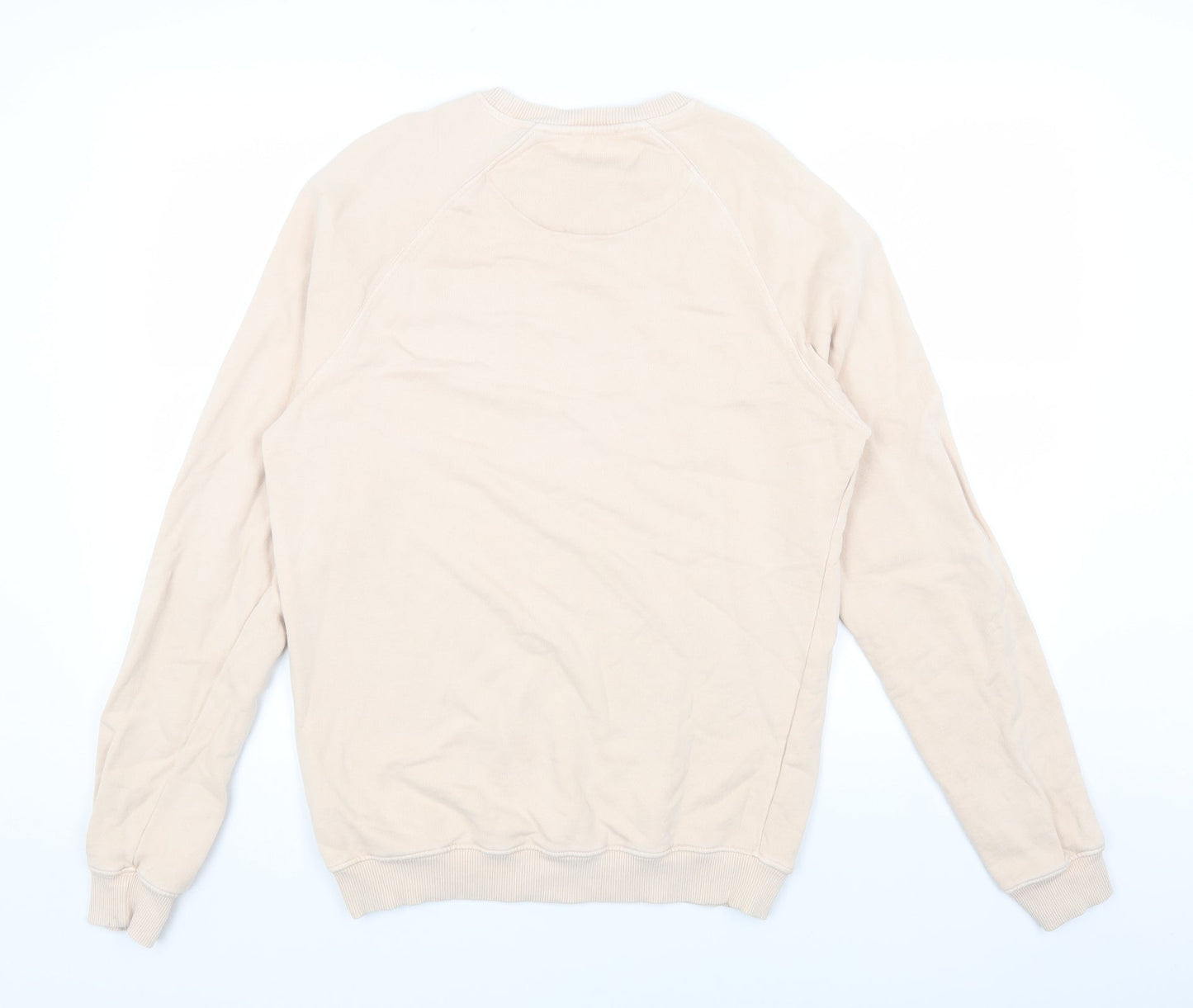Preworn Womens Pink Cotton Pullover Sweatshirt Size S Pullover