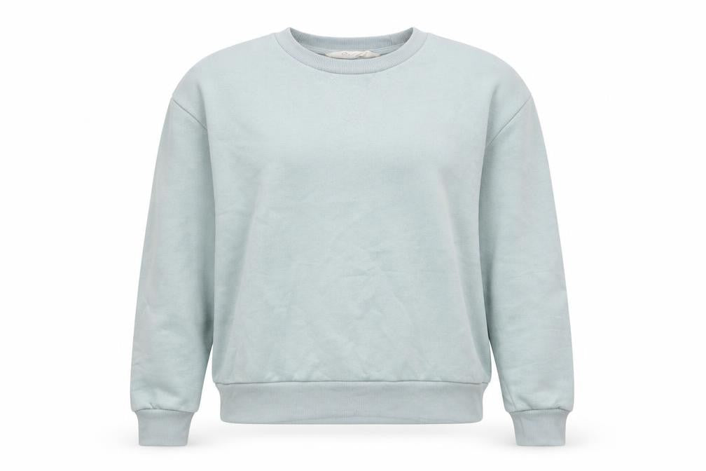 Primark Womens Green Cotton Pullover Sweatshirt Size 4 Pullover