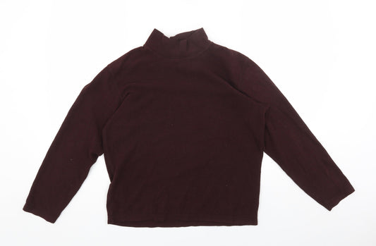 Uniqlo Womens Brown Polyester Pullover Sweatshirt Size S Pullover