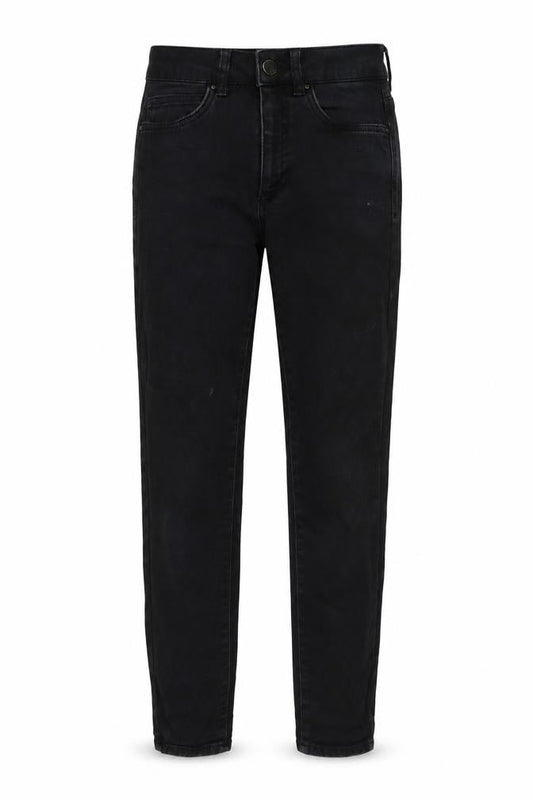 Marks & Spencer Womens Black Cotton Skinny Jeans Size 8 L27 in Regular Button