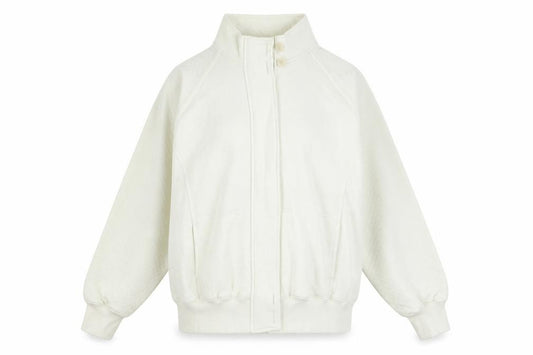Marks and Spencer Womens White Polyester Full Zip Sweatshirt Size 12 Zip