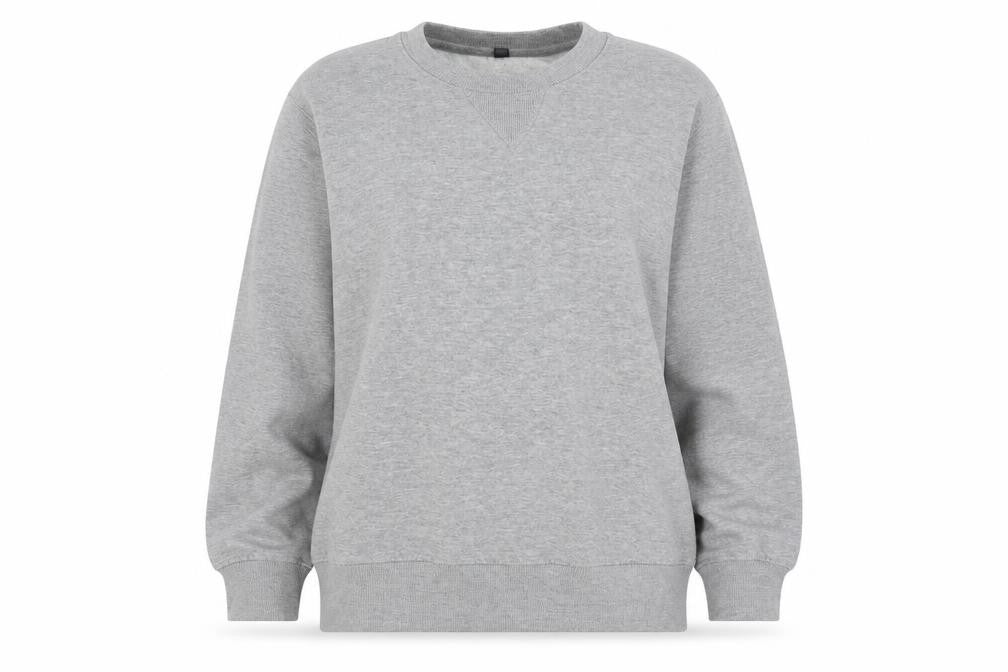 Preworn Womens Grey Polyester Pullover Sweatshirt Size S Pullover