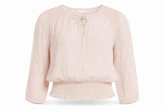 NEXT Womens Pink Polyester Cropped Blouse Size 14 V-Neck