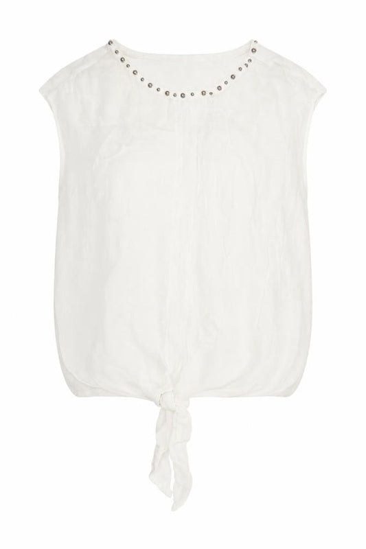 Next Womens White Viscose Basic Blouse Size 12 Boat Neck