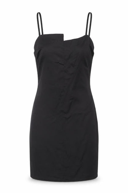 Missguided Womens Black Polyester Bodycon Size 8 Square Neck Zip