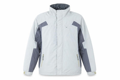 Parallel Mens Grey Rain Coat Coat Size S Zip