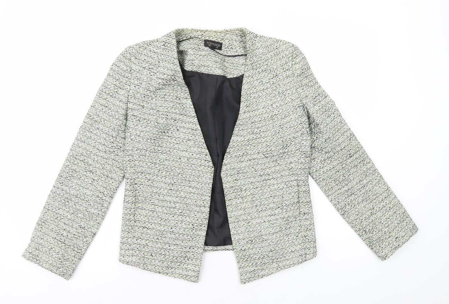 Topshop Womens Green Jacket Size 8