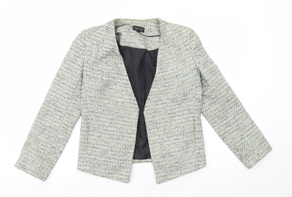 Topshop Womens Green Jacket Size 8