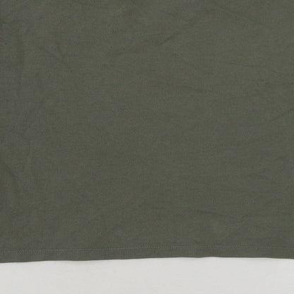 H&M Girls Green Cotton Pullover Sweatshirt Size 11-12 Years Pullover