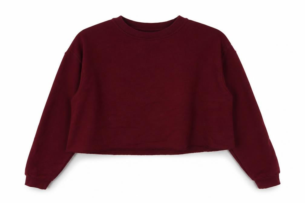 prettylitt Womens Red Cotton Pullover Sweatshirt Size XL Pullover