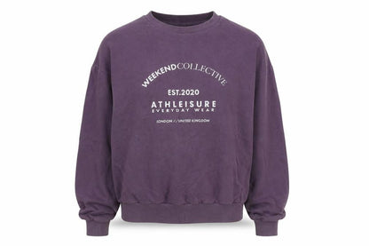 ASOS Womens Purple Polyester Pullover Sweatshirt Size 12 Pullover - Weekend