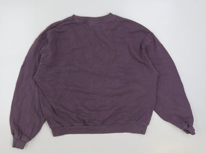 ASOS Womens Purple Polyester Pullover Sweatshirt Size 12 Pullover - Weekend