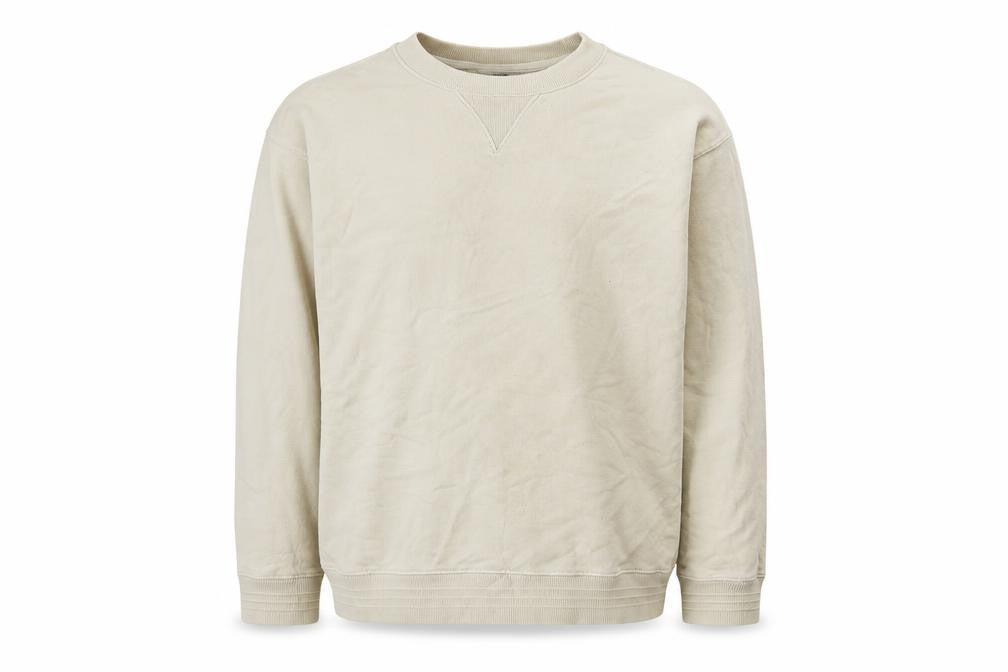 Pull&Bear Boys Beige Polyester Pullover Sweatshirt Size S Pullover