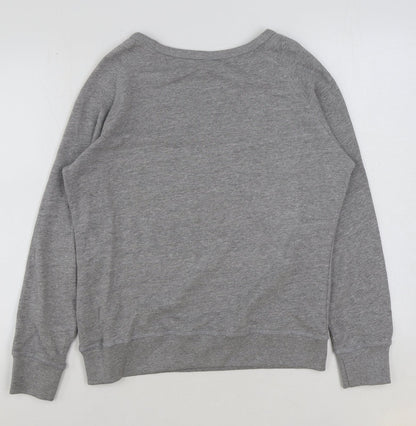Mantis Womens Grey Cotton Pullover Sweatshirt Size M Pullover - Hero