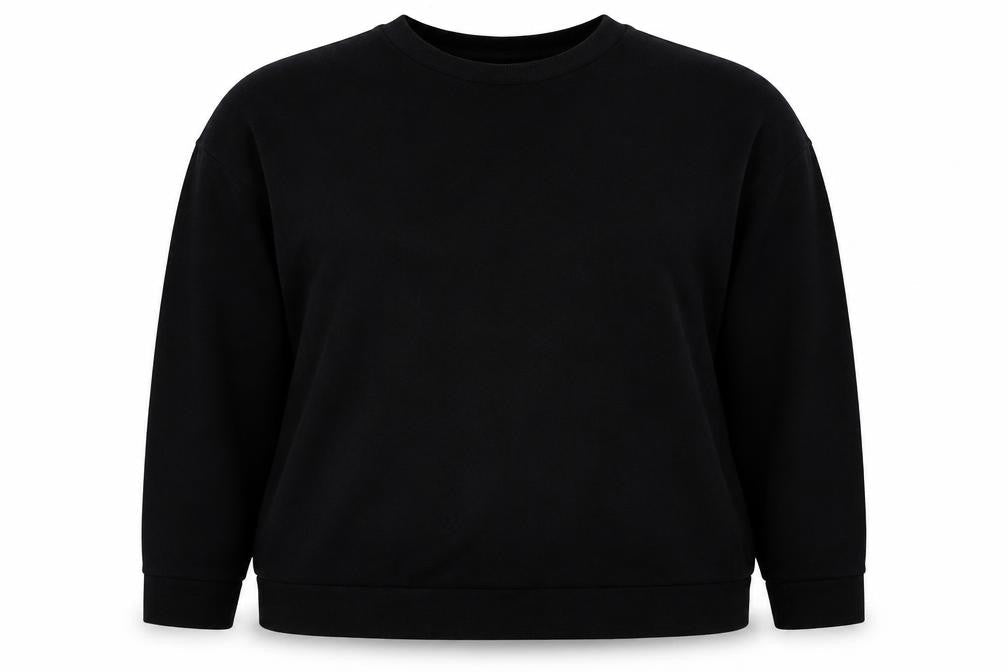 ASOS Womens Black Polyester Pullover Sweatshirt Size 12 Pullover