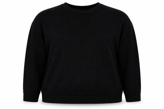 ASOS Womens Black Polyester Pullover Sweatshirt Size 12 Pullover