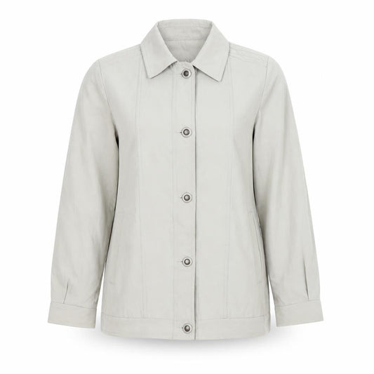 Klassik Womens Beige Jacket Size 10 Button
