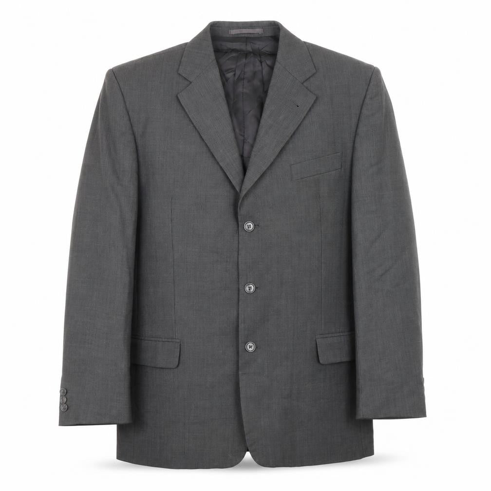 NEXT Mens Grey Wool Jacket Suit Jacket Size 42 - Outer Pockets