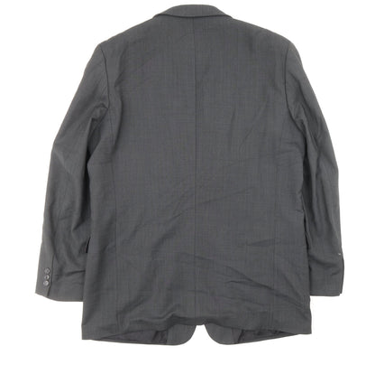 Next Mens Grey Wool Jacket Suit Jacket Size 42 - Outer Pockets