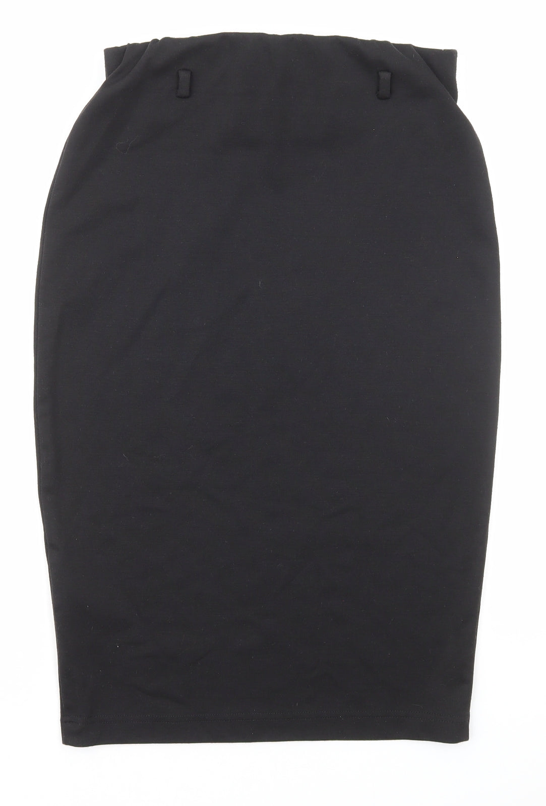 South Womens Black Polyester Straight & Pencil Skirt Size 12