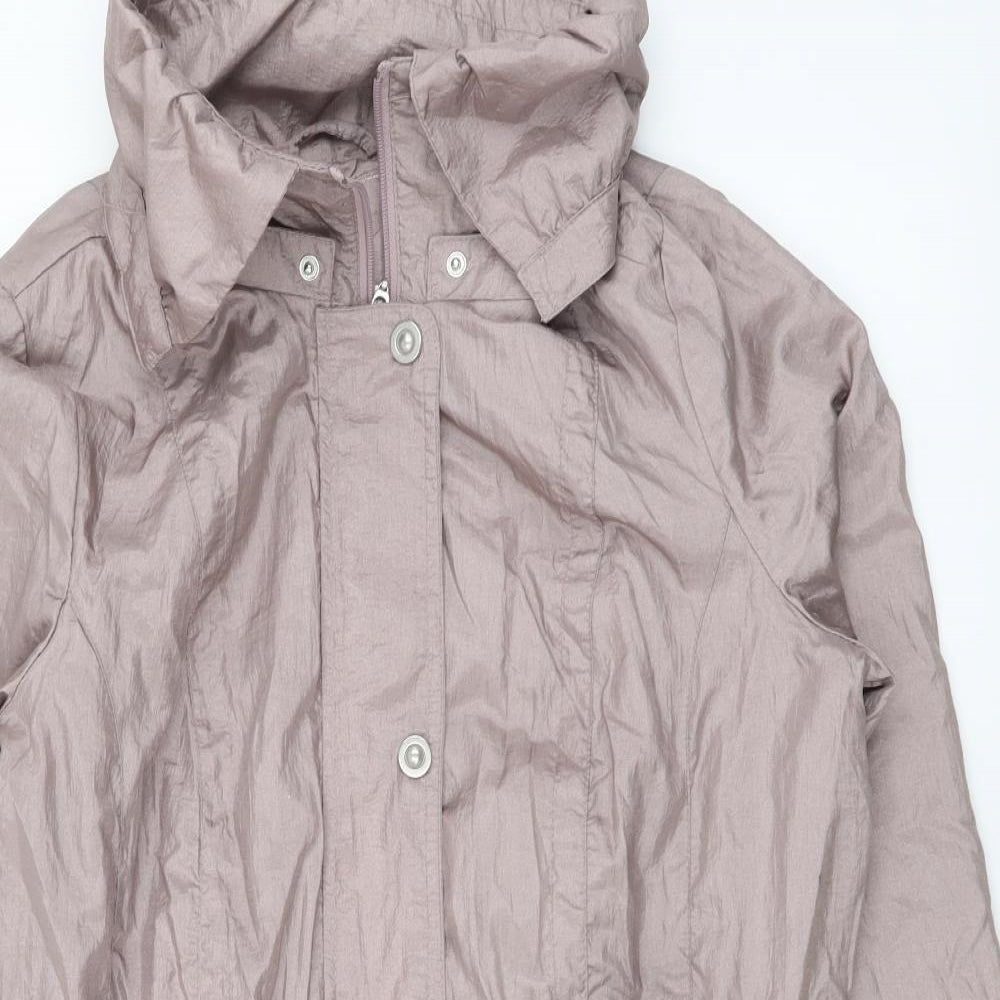 Bonmarché Womens Pink Jacket Size 12 Zip