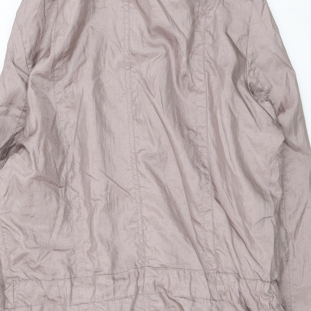 Bonmarché Womens Pink Jacket Size 12 Zip