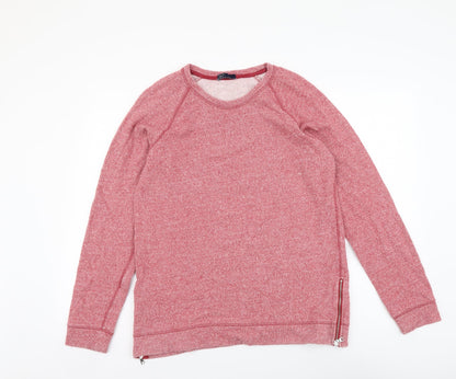 Gap Womens Red Cotton Pullover Sweatshirt Size M Pullover