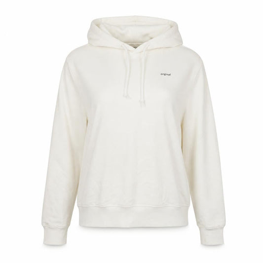 H&M Womens Ivory Cotton Pullover Hoodie Size S Pullover - Original