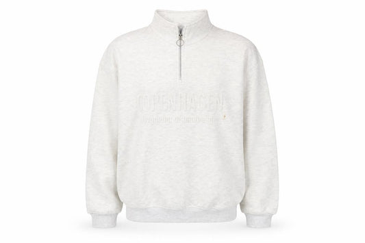 Bershka Mens Grey Cotton Pullover Sweatshirt Size M - Copenhagen