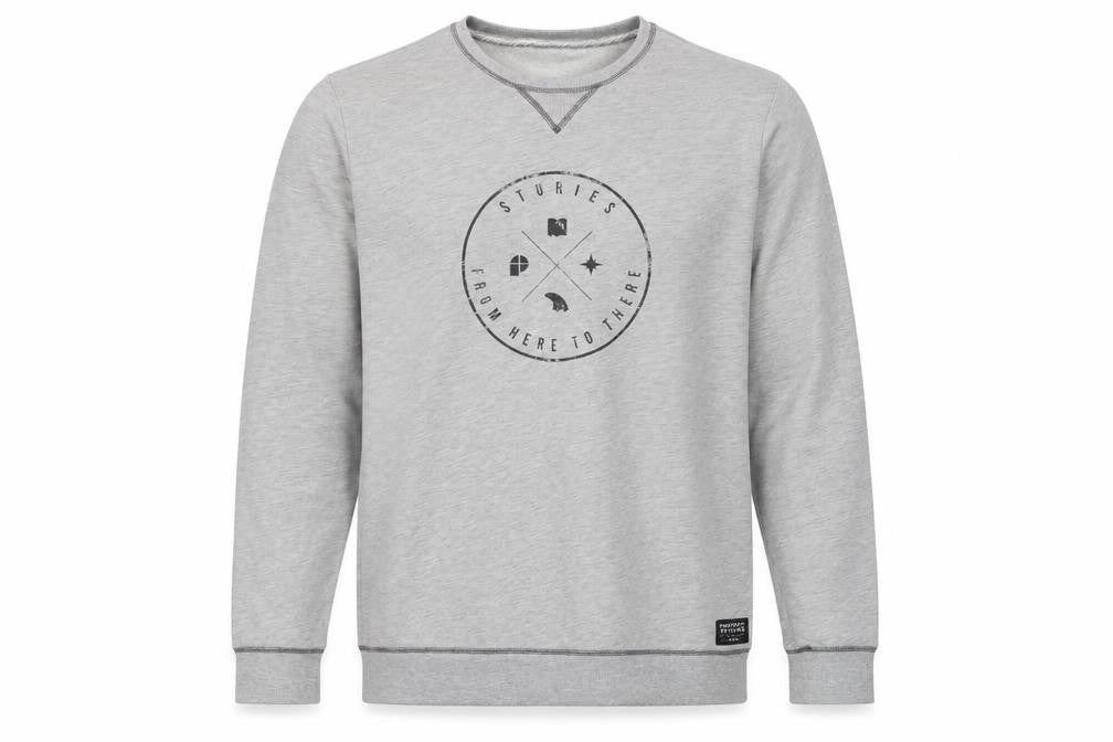 Protest Xplore Mens Grey Cotton Pullover Sweatshirt Size XL