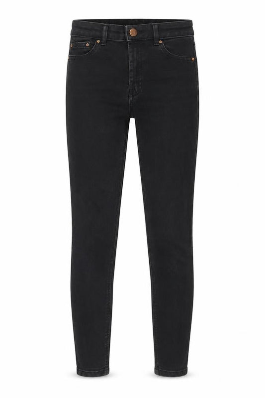 ASOS Womens Black Cotton Skinny Jeans Size 25 in L30 in Regular Zip