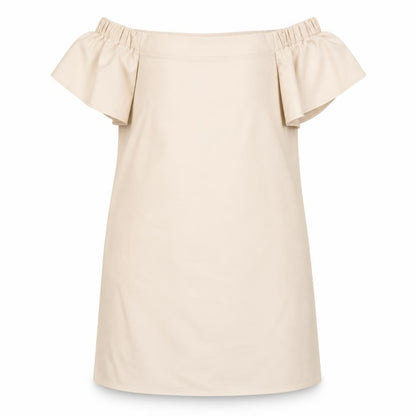La Redoute Womens Pink Polyester Sheath Size 14 Off the Shoulder Pullover