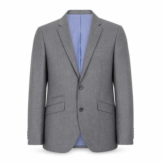 Cedarwood State Mens Grey Polyester Jacket Suit Jacket Size S