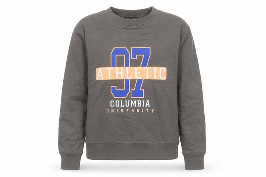 PRETTYLITTLETHING Womens Grey Cotton Pullover Sweatshirt Size XS Pullover - Columbia University