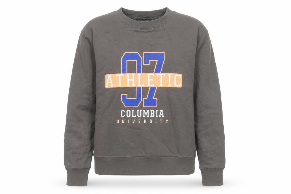 PRETTYLITTLETHING Womens Grey Cotton Pullover Sweatshirt Size XS Pullover - Columbia University