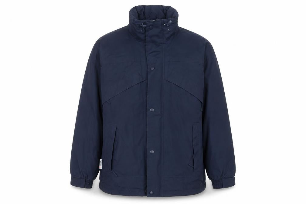 Result Mens Blue Windbreaker Jacket Size S Zip