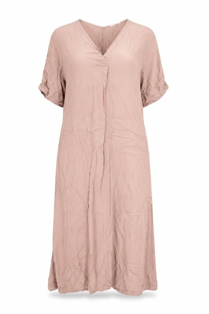 Oysho Womens Pink Viscose A-Line Size S V-Neck Pullover