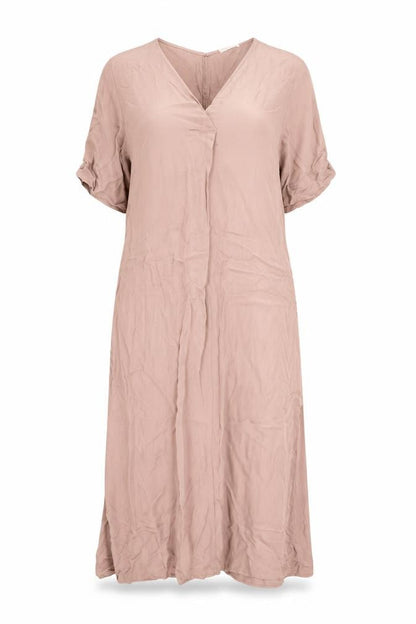 Oysho Womens Pink Viscose A-Line Size S V-Neck Pullover