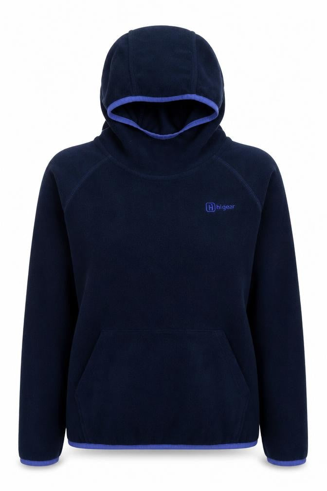Hi Gear Womens Blue Polyester Pullover Hoodie Size 8 Pullover