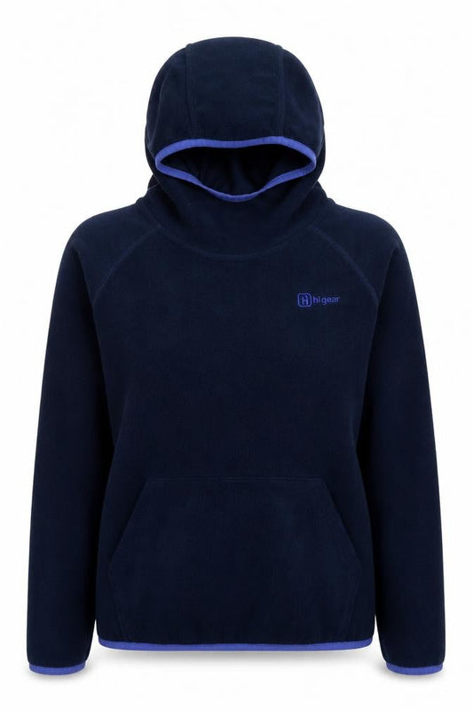 Hi Gear Womens Blue Polyester Pullover Hoodie Size 8 Pullover