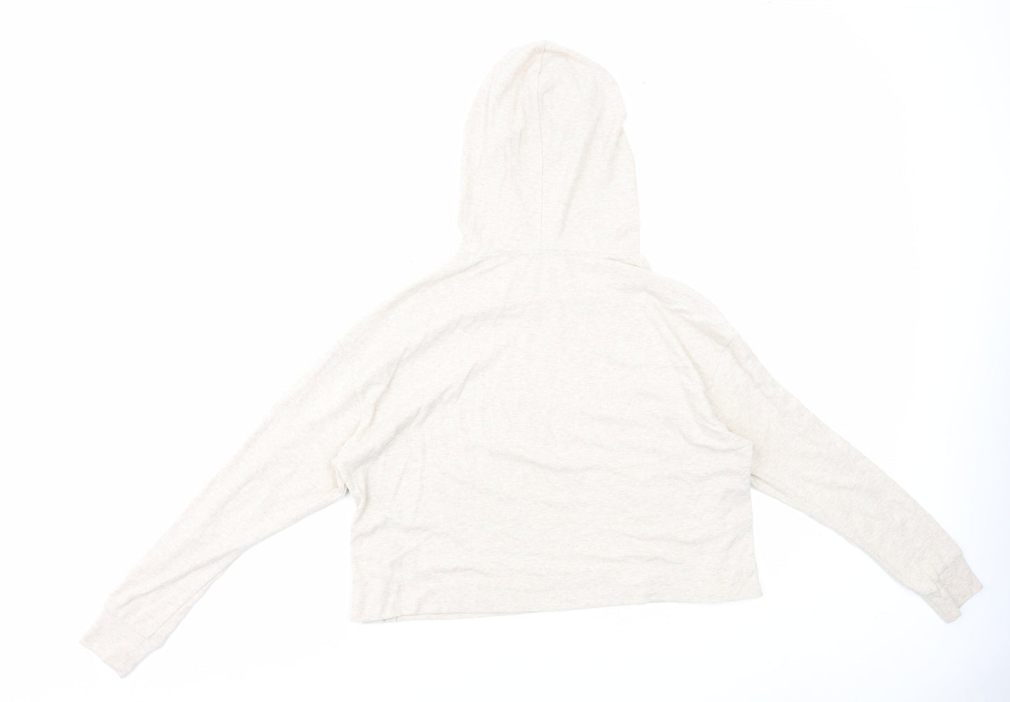 NEXT Womens Beige Polyester Pullover Hoodie Size S Pullover