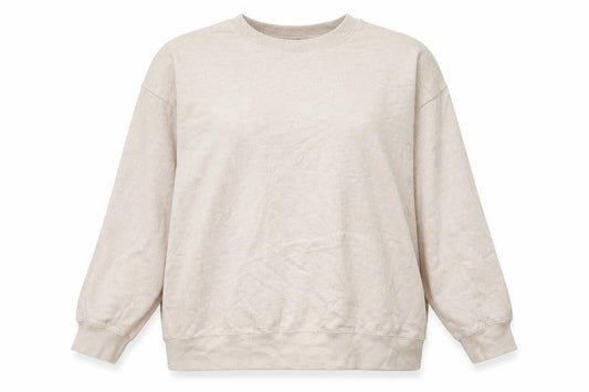 New Look Womens Brown Cotton Pullover Sweatshirt Size L Pullover