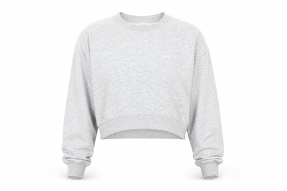 H&M Womens Grey Cotton Pullover Sweatshirt Size S Pullover