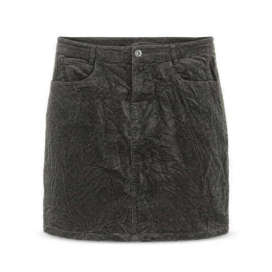 John Lewis Womens Green Cotton Mini Skirt Size 10 Button