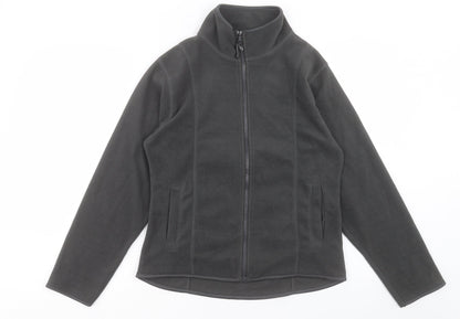 James & Nicholson Mens Grey Jacket Size M Zip