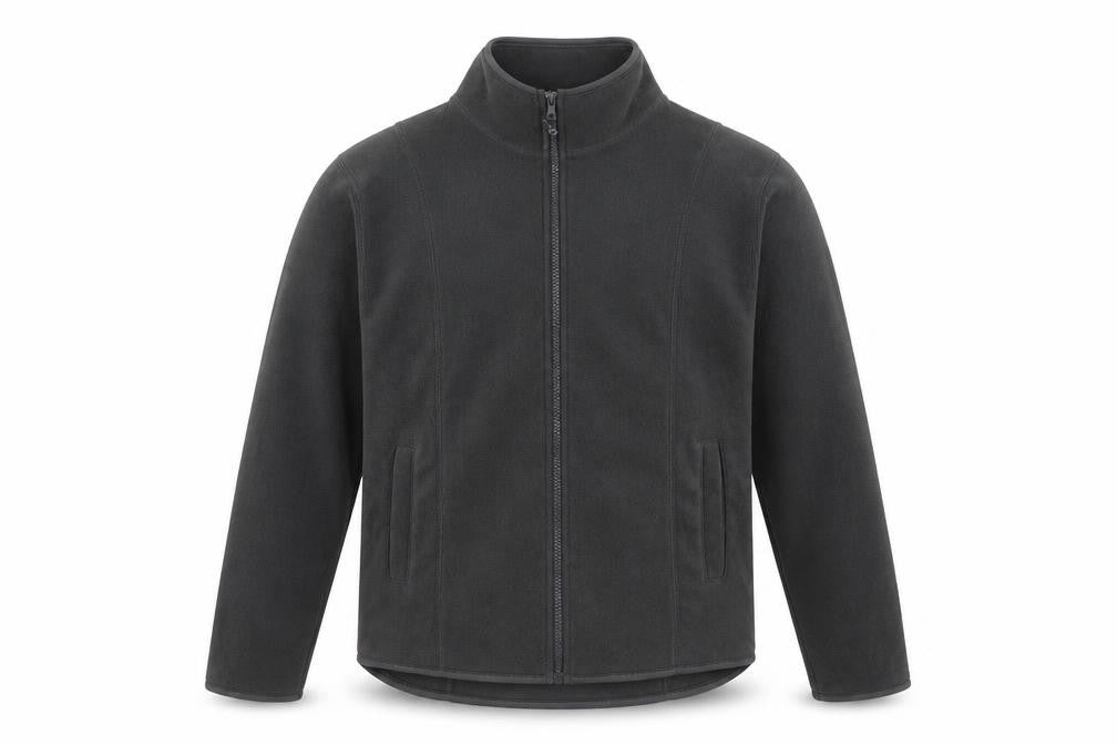 James & Nicholson Mens Grey Jacket Size M Zip