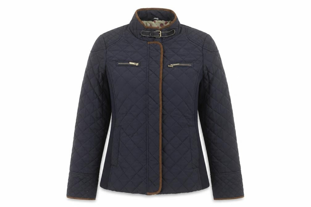 F&F Womens Blue Jacket Size 10 Zip
