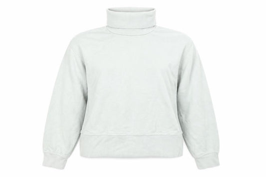 Zara Womens Green Cotton Pullover Sweatshirt Size S Pullover