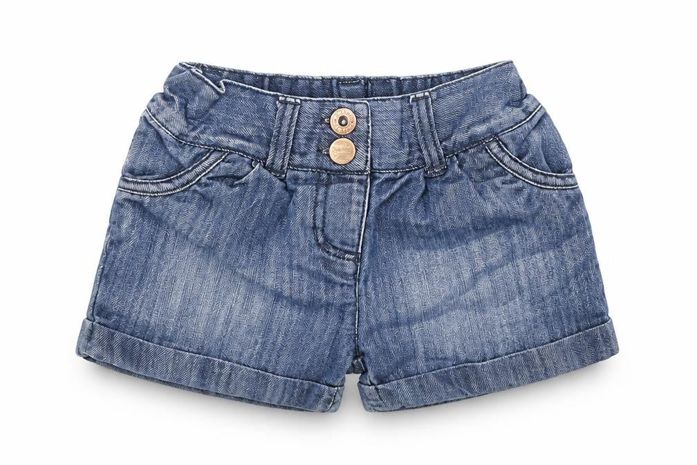 Next Boys Blue Cotton Biker Shorts Size 2-3 Years Regular