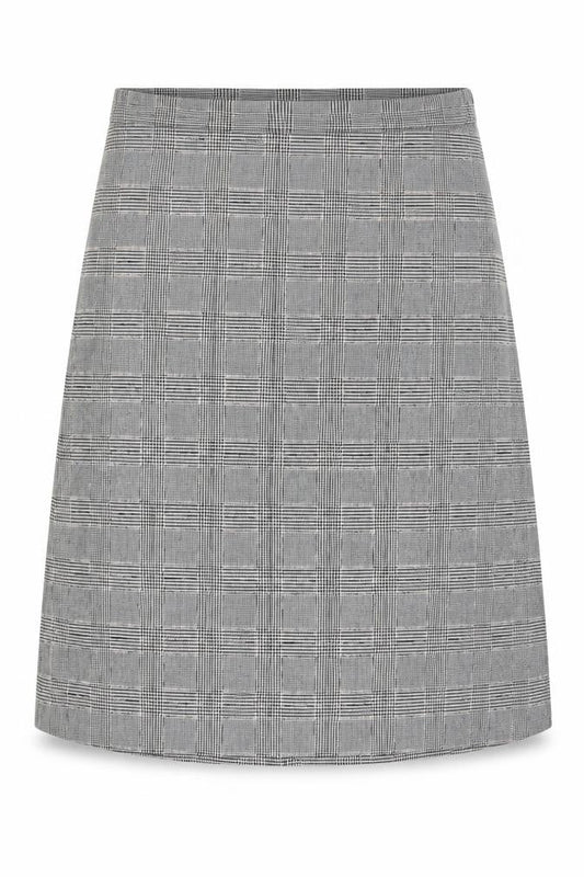 Classics Womens Multicoloured Plaid Polyester A-Line Skirt Size 34 in